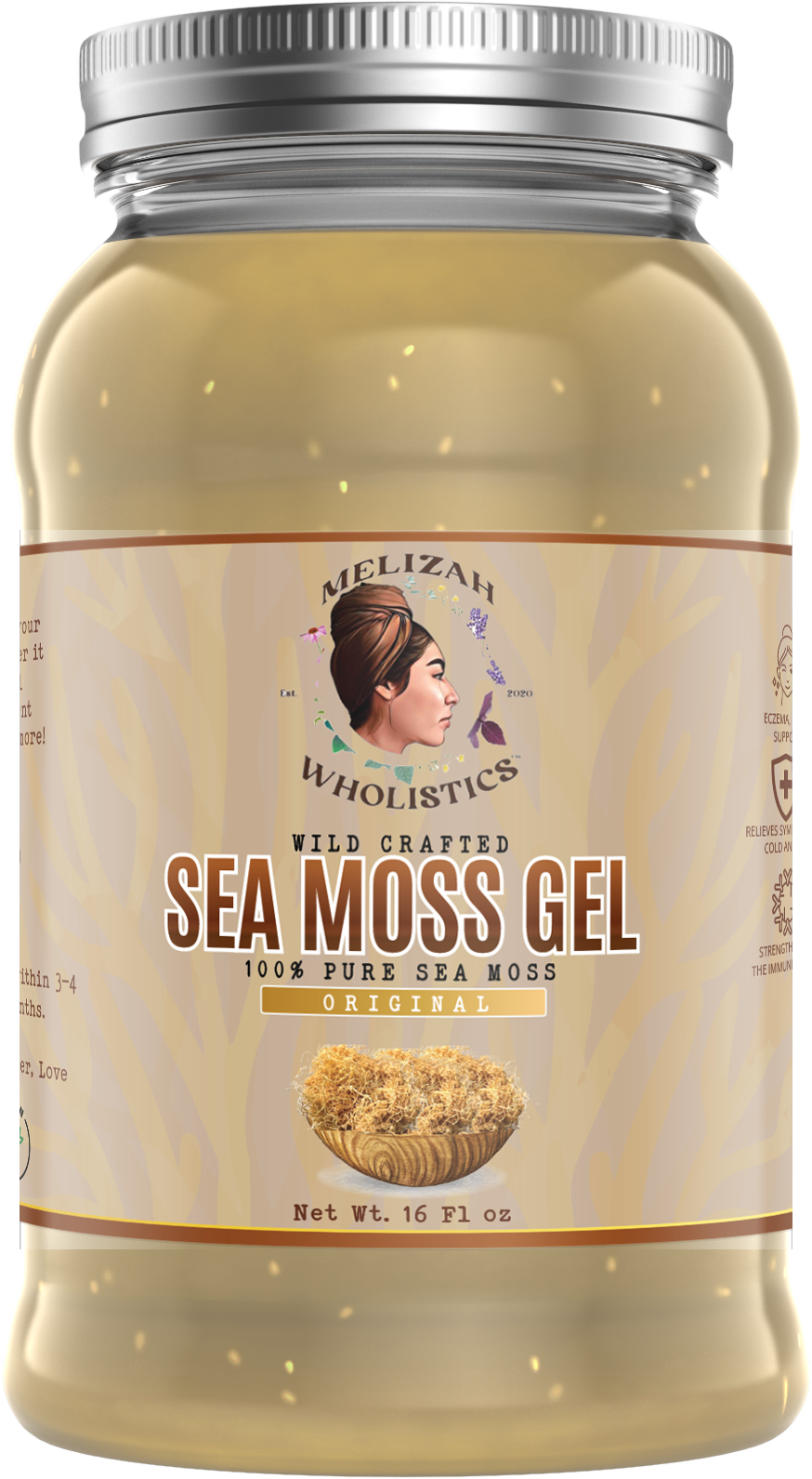 Sea Moss Gel 100% Pure (Wild-Crafted)