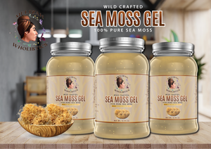 Sea Moss Gel 100% Pure (Wild-Crafted)