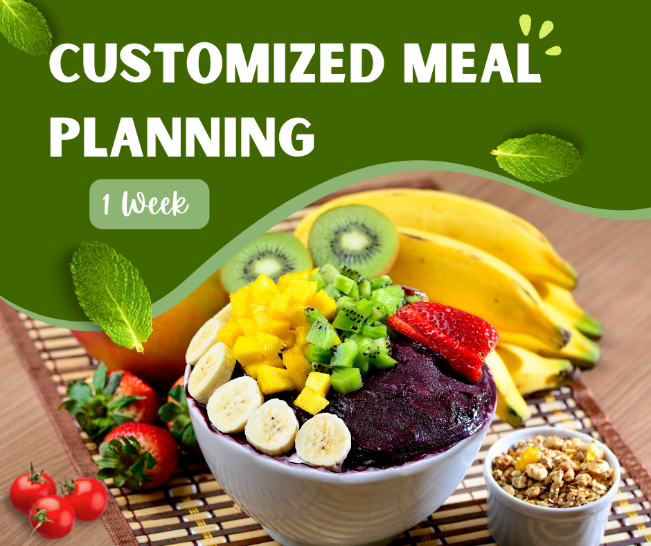 Renew 1 Week Customized Meal Planning